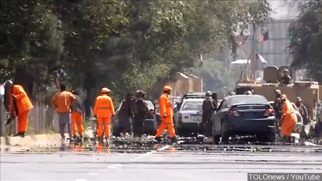 Kabul car bomb killed americans